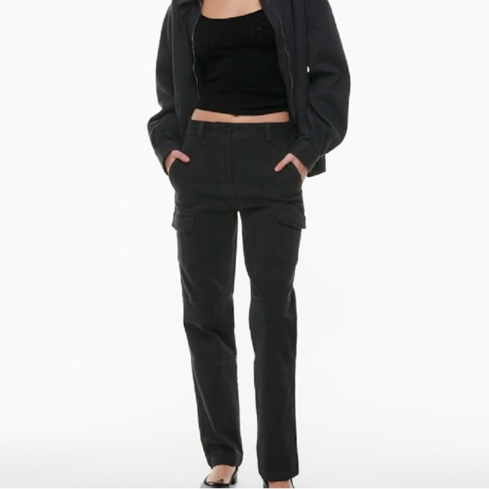 Sunday Best Black Straight Leg Pants